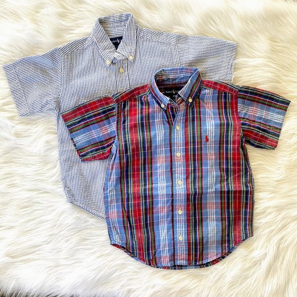 Ralph Lauren Other - Ralph Lauren Boys Spring Summer Button Down Shirts